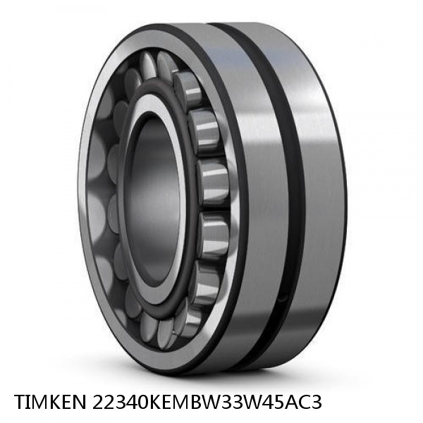 22340KEMBW33W45AC3 TIMKEN Spherical Roller Bearings Steel Cage