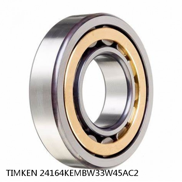24164KEMBW33W45AC2 TIMKEN Cylindrical Roller Bearings Single Row ISO