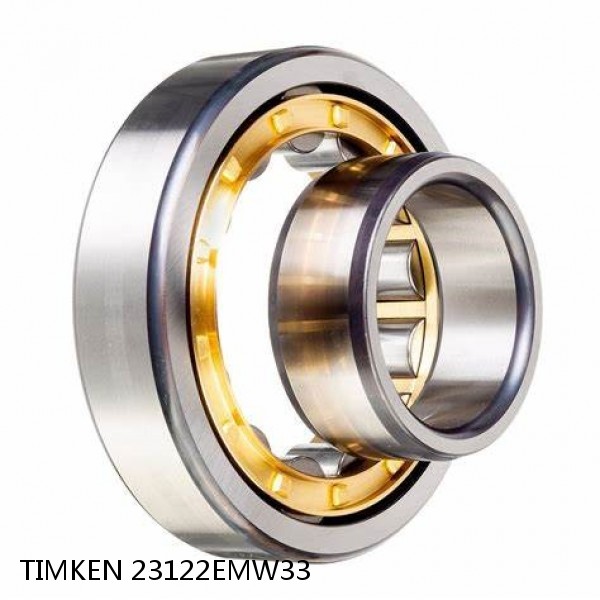 23122EMW33 TIMKEN Cylindrical Roller Bearings Single Row ISO