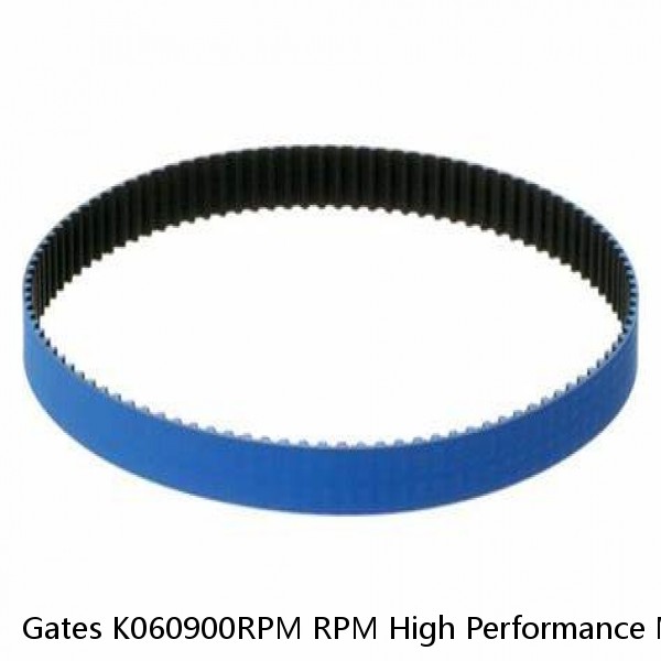 Gates K060900RPM RPM High Performance Micro-V Serpentine Drive Belt