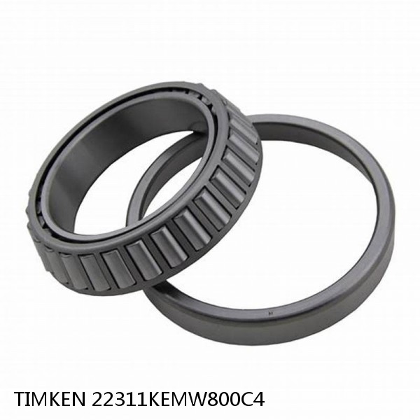 22311KEMW800C4 TIMKEN Tapered Roller Bearings Tapered Single Imperial