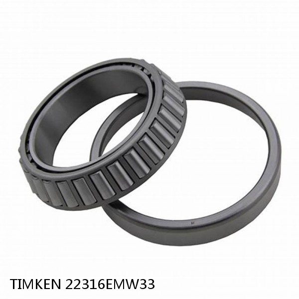 22316EMW33 TIMKEN Tapered Roller Bearings Tapered Single Imperial