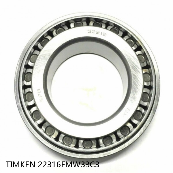 22316EMW33C3 TIMKEN Tapered Roller Bearings Tapered Single Imperial