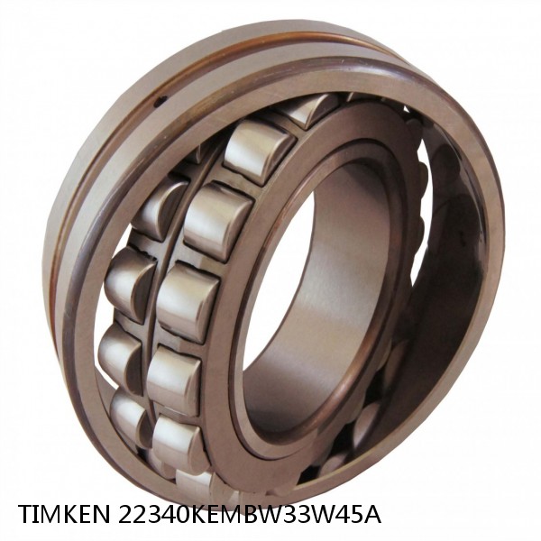 22340KEMBW33W45A TIMKEN Spherical Roller Bearings Steel Cage