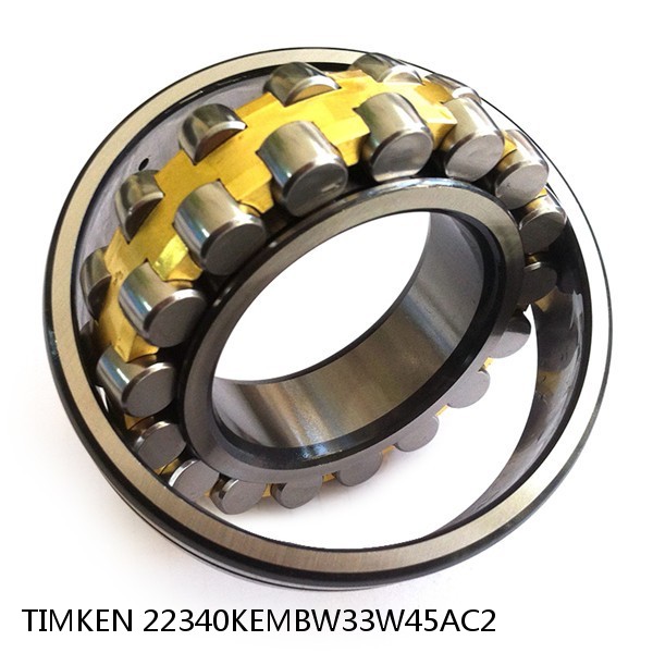 22340KEMBW33W45AC2 TIMKEN Spherical Roller Bearings Steel Cage