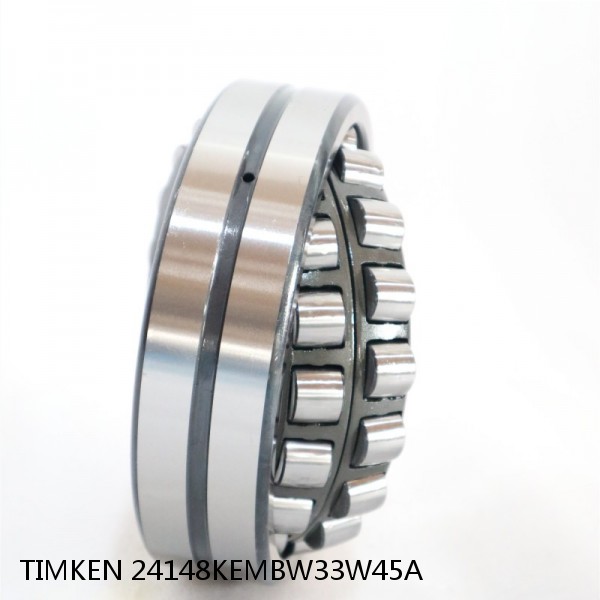 24148KEMBW33W45A TIMKEN Spherical Roller Bearings Steel Cage