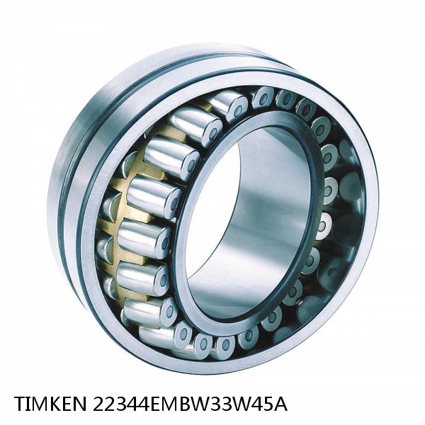 22344EMBW33W45A TIMKEN Spherical Roller Bearings Steel Cage