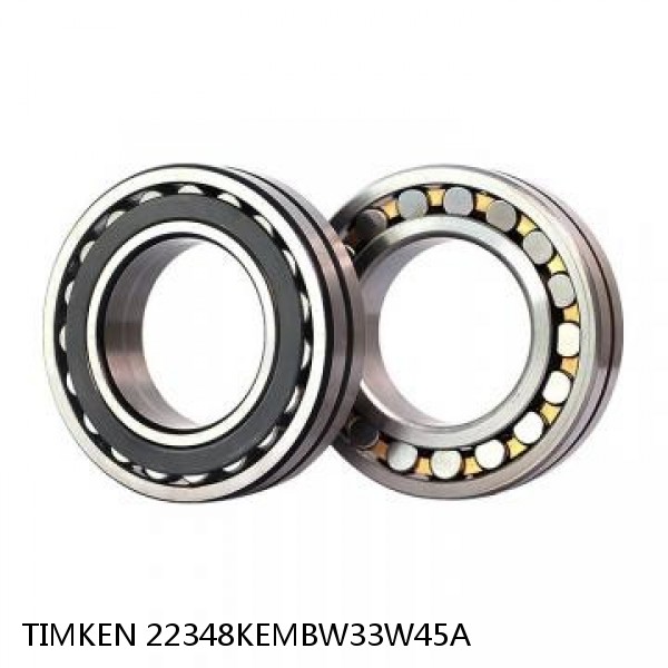 22348KEMBW33W45A TIMKEN Spherical Roller Bearings Steel Cage