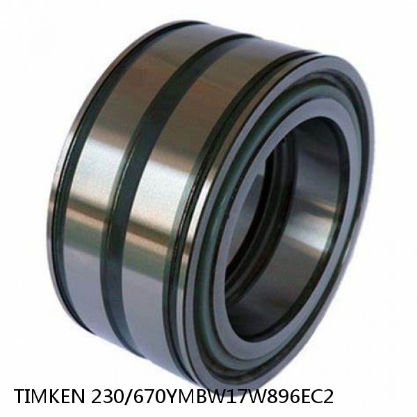 230/670YMBW17W896EC2 TIMKEN Full Complement Cylindrical Roller Radial Bearings