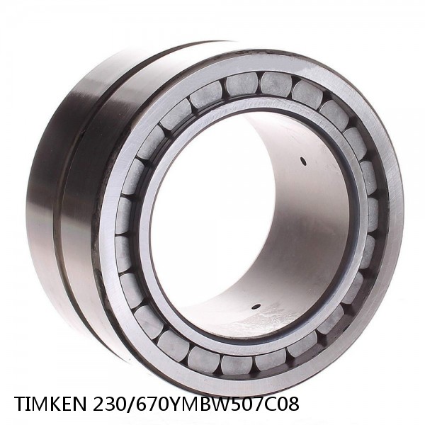 230/670YMBW507C08 TIMKEN Full Complement Cylindrical Roller Radial Bearings