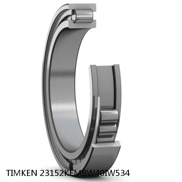 23152KEMBW40IW534 TIMKEN Full Complement Cylindrical Roller Radial Bearings