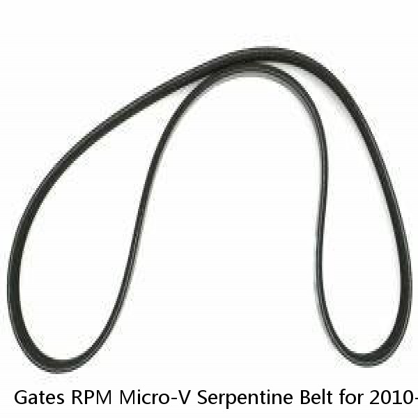 Gates RPM Micro-V Serpentine Belt for 2010-2014 Hyundai Genesis Coupe 3.8L jq
