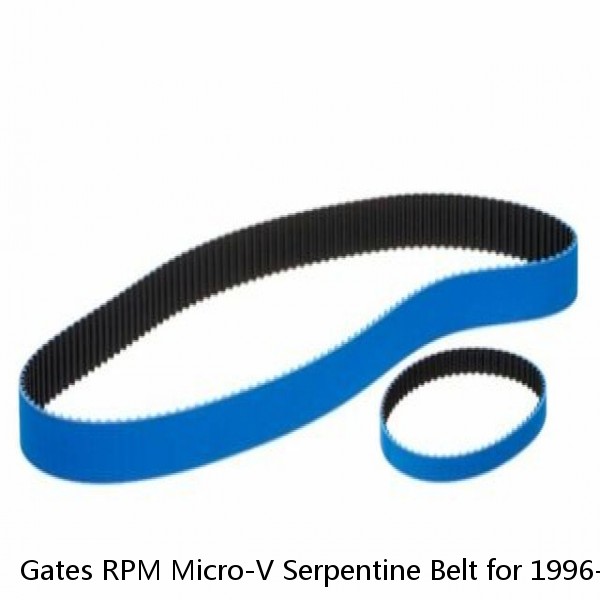 Gates RPM Micro-V Serpentine Belt for 1996-1997 Ford Thunderbird 4.6L V8 fu