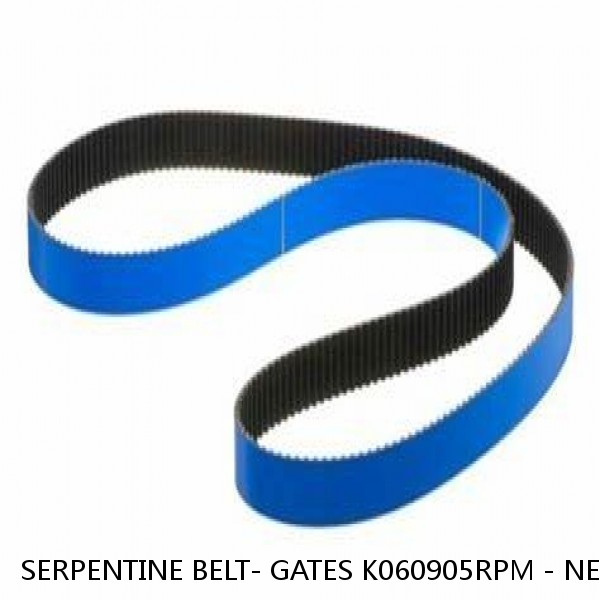 SERPENTINE BELT- GATES K060905RPM - NEW