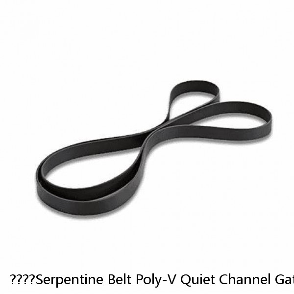 ????Serpentine Belt Poly-V Quiet Channel Gatorback CONTINENTAL ELITE 4070873????